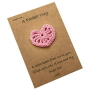 Pocket Hug Heart Gift Pocket Hug Heart Gift Knitted Small Gift Love Card For Classmates Family And Loved Ones A Good Gift